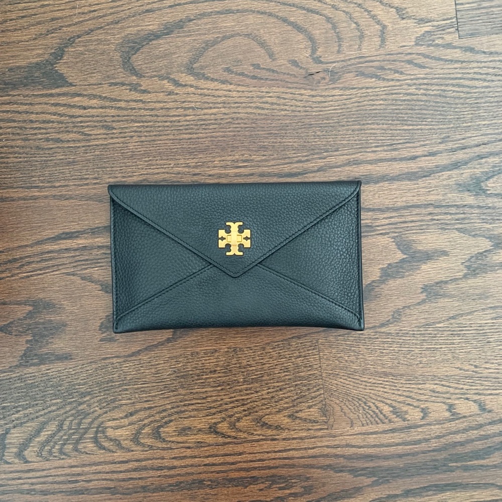 Tory Burch Black Envelope Clutch